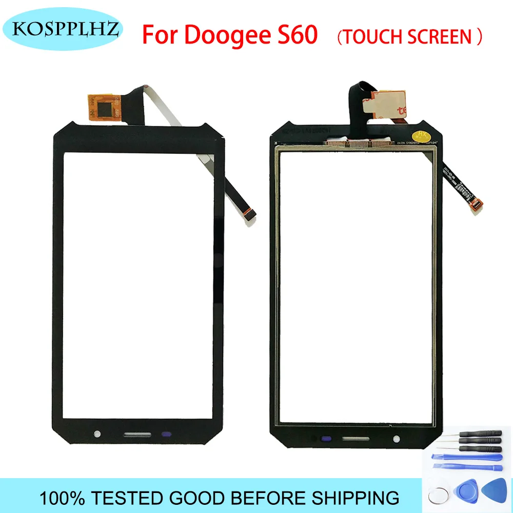 Black 5.2 inch front outer glass For Doogee S60 Touch Screen Touch Panel Lens Replacement S 60 + Tools
Black 5.2 inch front outer glass For Doogee S60 Touch Screen Touch Panel Lens Replacement S 60 + Tools