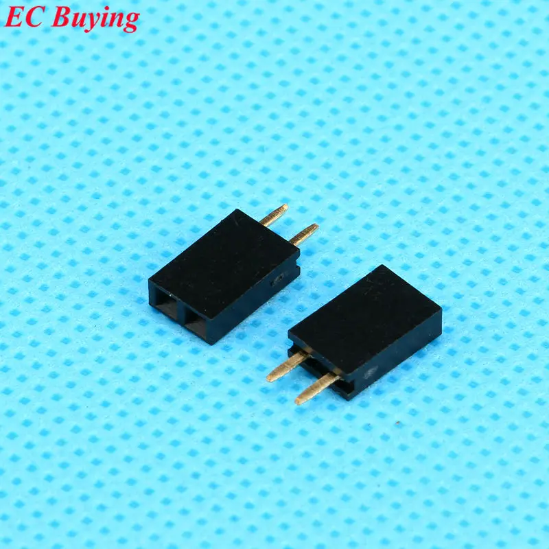 20Pcs/lot 2.54mm Pitch 2 Pin Female Single Row Straight Header Strip 1*2P Connector For PCB
20Pcs/lot 2.54mm Pitch 2 Pin Female Single Row Straight Header Strip 1*2P Connector For PCB
