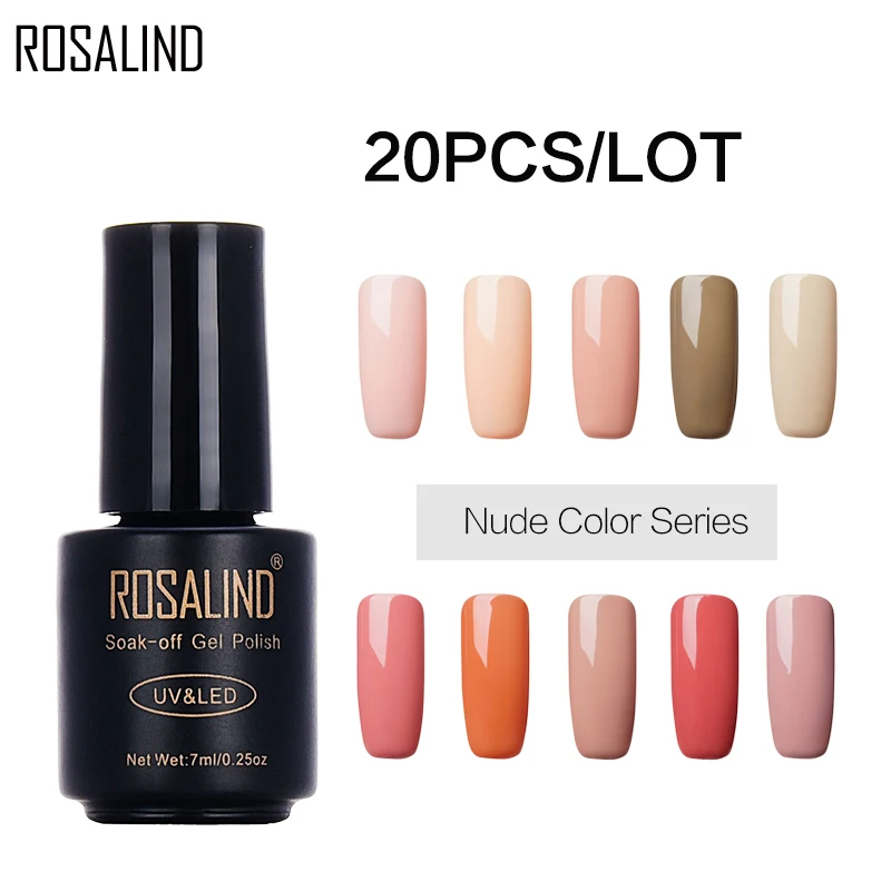 ROSALIND Gel 1S 7ml 20PCS/Lot Nail Polish Pure Color Soak Off Nail Gel Polish Art Gel Lacquer Semi Vernis Permanent Nail Varnish
ROSALIND Gel 1S 7ml 20PCS/Lot Nail Polish Pure Color Soak Off Nail Gel Polish Art Gel Lacquer Semi Vernis Permanent Nail Varnish