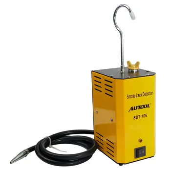 AUTOOL SDT-106 Diagnostic Leak Detector of Pipe Systems for Motorcycle/Cars/SUVs/Truck Smoke Leakage Tester
AUTOOL SDT-106 Diagnostic Leak Detector of Pipe Systems for Motorcycle/Cars/SUVs/Truck Smoke Leakage Tester