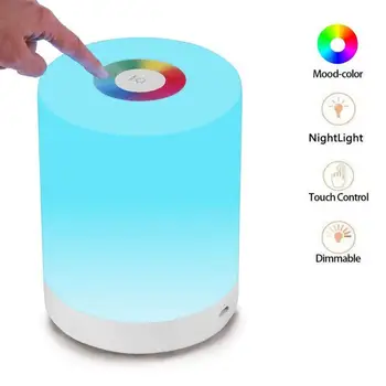 LED Hand Lift Touchable Dimmable RGB Color Changing LED Night Light Touch Control Bedside Table Lamp
LED Hand Lift Touchable Dimmable RGB Color Changing LED Night Light Touch Control Bedside Table Lamp