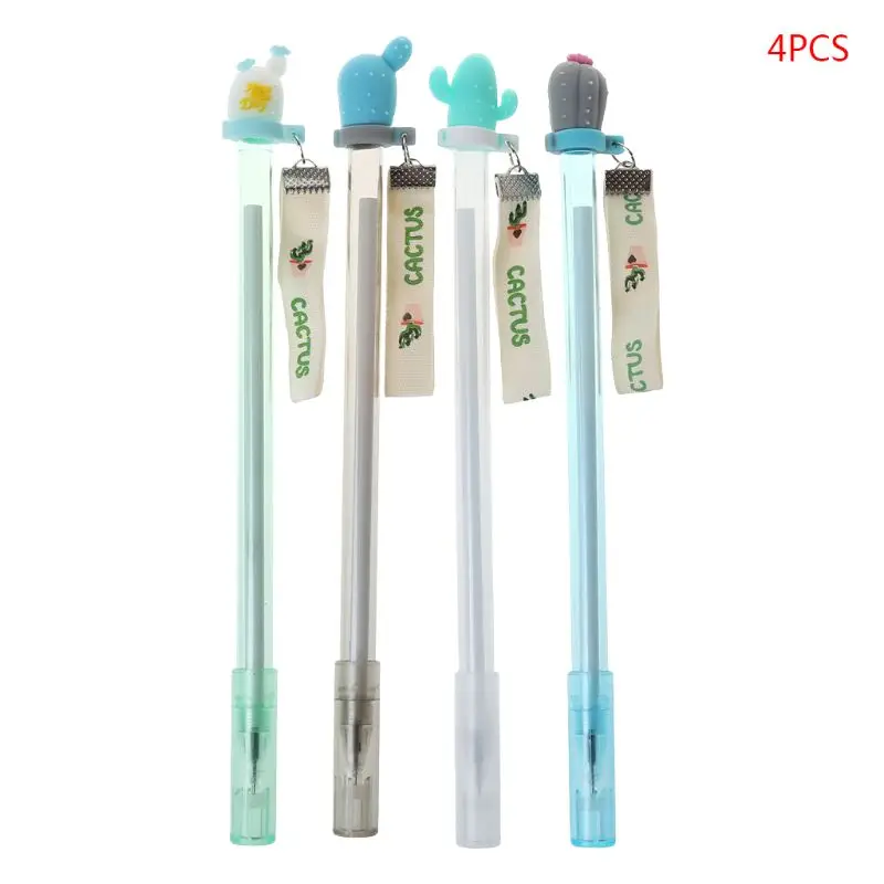 4pcs 0.38mm Fantastic Cactus Ribbon Gel Pen Black Ink Promotional Gift Stationery School Office Supply
4pcs 0.38mm Fantastic Cactus Ribbon Gel Pen Black Ink Promotional Gift Stationery School Office Supply