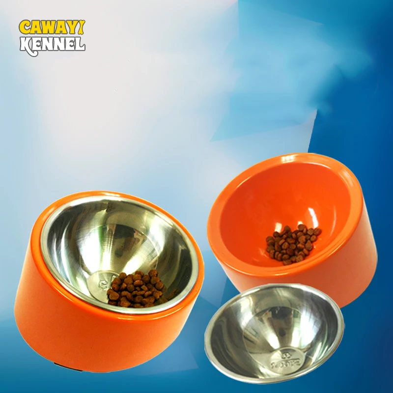 

CAWAYI KENNEL Dog Feeder Drinking Bowls for dogs Cats Pet Food Bowl comedero perro miska dla psa gamelle chien chat voerbak hond