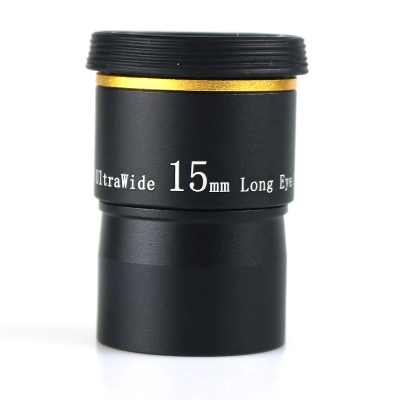 Datyson 15mm Telescope Eyepiece 66 Degree Ultra Wide Angle Fully Mutil Coated 1.25 Inch Ports Offer 6mm 9mm 20mm to Choose
Datyson 15mm Telescope Eyepiece 66 Degree Ultra Wide Angle Fully Mutil Coated 1.25 Inch Ports Offer 6mm 9mm 20mm to Choose