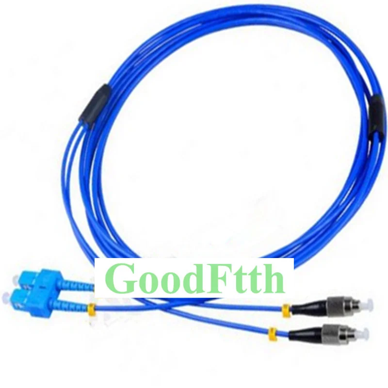 Armoured armored Patch Cord Jumper SC-FC UPC SC/UPC-FC/UPC SM Duplex GoodFtth 20-50m
Armoured armored Patch Cord Jumper SC-FC UPC SC/UPC-FC/UPC SM Duplex GoodFtth 20-50m
