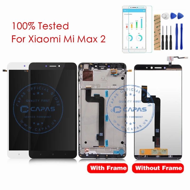 For Xiaomi Mi Max 2 LCD Display Digitizer + Frame For Xiaomi Max2 Touch Screen Assembly TouchScreen Replacement Spare Parts
For Xiaomi Mi Max 2 LCD Display Digitizer + Frame For Xiaomi Max2 Touch Screen Assembly TouchScreen Replacement Spare Parts
