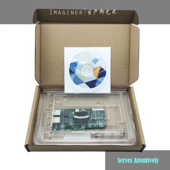 Factory New Not Used Server Lan Card for Intel Pro 1000pt PCI-E 9402PT 82571 Double-Port PCI-E Network Card 1000 Mbps OEM
Factory New Not Used Server Lan Card for Intel Pro 1000pt PCI-E 9402PT 82571 Double-Port PCI-E Network Card 1000 Mbps OEM