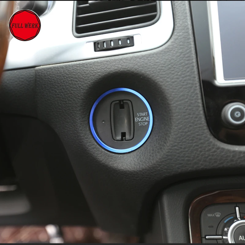 1 pc Car Styling Engine Start Stop Ring Keyless Start System Button Decoration Cover Trim for VW Touareg 2011-2017 Accessories
1 pc Car Styling Engine Start Stop Ring Keyless Start System Button Decoration Cover Trim for VW Touareg 2011-2017 Accessories