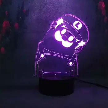 New Mario Brother 3d Led Lava Lamp 7 Color Gradient Night Lamps Kids Touch Table Lampara Lamp Baby Sleeping Night light Decor
New Mario Brother 3d Led Lava Lamp 7 Color Gradient Night Lamps Kids Touch Table Lampara Lamp Baby Sleeping Night light Decor