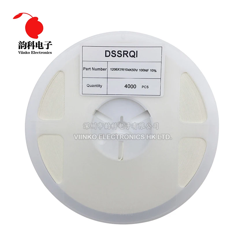 4000pcs 1206 SMD Chip Multilayer Ceramic Capacitor 0.5pF - 100uF 10pF 100pF 1nF 10nF 15nF 100nF 0.1uF 1uF 2.2uF 4.7uF 10uF 47uF
4000pcs 1206 SMD Chip Multilayer Ceramic Capacitor 0.5pF - 100uF 10pF 100pF 1nF 10nF 15nF 100nF 0.1uF 1uF 2.2uF 4.7uF 10uF 47uF