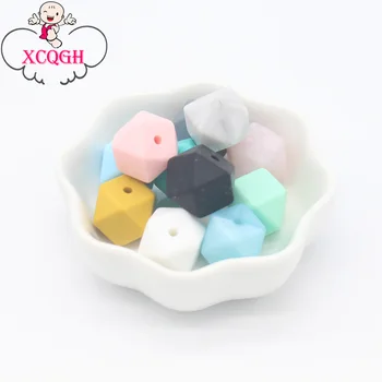 XCQGH 10Pcs Hexagon Silicone Beads Baby Teething Beads DIY Baby Pacifier Clip Chain or Teether Necklace Toy
XCQGH 10Pcs Hexagon Silicone Beads Baby Teething Beads DIY Baby Pacifier Clip Chain or Teether Necklace Toy