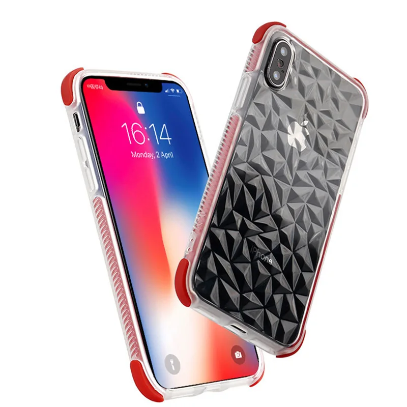 Transparent Diamond Phone Case For Apple iPhone X XR XS Max Luxury Soft TPU Case Shockproof Clear Cover For iPhone 7 8 6 6S Plus
Transparent Diamond Phone Case For Apple iPhone X XR XS Max Luxury Soft TPU Case Shockproof Clear Cover For iPhone 7 8 6 6S Plus