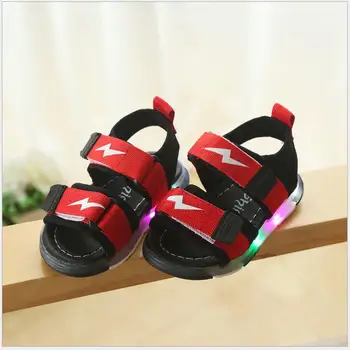 2019 New Brand Fashion Soft Glowing Kids Sandals Shoes Boys Girls Flat Baby Led Luminous Lighting Beach Sneakers Sandals
2019 New Brand Fashion Soft Glowing Kids Sandals Shoes Boys Girls Flat Baby Led Luminous Lighting Beach Sneakers Sandals