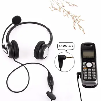 Wantek Telephone 2.5mm Jack Headset for Cisco Linksys SPA Polycom Grandstream Panasonic Office Deskphone DECT Cordless Phones
Wantek Telephone 2.5mm Jack Headset for Cisco Linksys SPA Polycom Grandstream Panasonic Office Deskphone DECT Cordless Phones