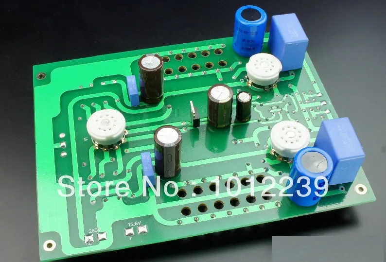 Assembled LS24 tube head phone amplifier + pre-finished board