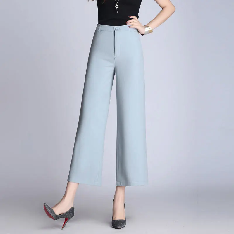 Womens Summer New Style Calf Length Pants Female High Waist Linen Straight Thin Cropped Pants Solid Candy Color Plus Size M 6XL
Womens Summer New Style Calf Length Pants Female High Waist Linen Straight Thin Cropped Pants Solid Candy Color Plus Size M 6XL
