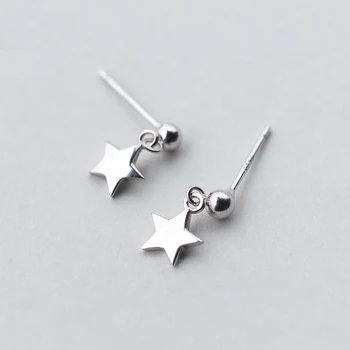 MloveAcc Original Design Real 925 Sterling Silver Star Charm Stud Earrings for Women Girls Silver Ear Jewelry Gift
MloveAcc Original Design Real 925 Sterling Silver Star Charm Stud Earrings for Women Girls Silver Ear Jewelry Gift
