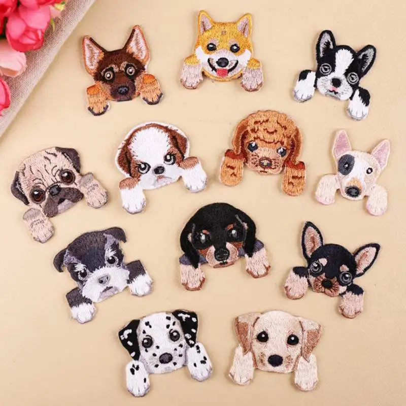 Cute Dogs Embroidery Non-woven fabric On Cloth Stickers For Clothing Applique Cartoon Puppy Sewing Patch DIY Dress Accessories
Cute Dogs Embroidery Non-woven fabric On Cloth Stickers For Clothing Applique Cartoon Puppy Sewing Patch DIY Dress Accessories