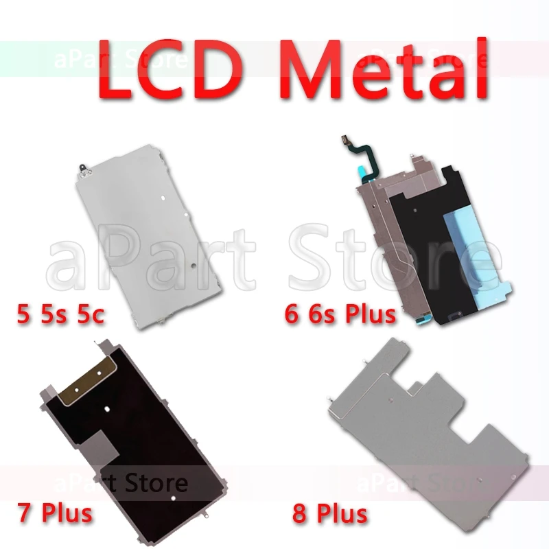 LCD Display Screen Holding Back Metal Plate Protector Backplate Bezel Home Flex For iPhone 5 5s 5c 6 6s 7 8 Plus Replacement
LCD Display Screen Holding Back Metal Plate Protector Backplate Bezel Home Flex For iPhone 5 5s 5c 6 6s 7 8 Plus Replacement