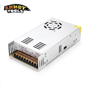 High Quality 12V 30A 360W Switching Power Supply Driver for CNC engraving machine AC 100-240V Input to DC 12V30A
High Quality 12V 30A 360W Switching Power Supply Driver for CNC engraving machine AC 100-240V Input to DC 12V30A