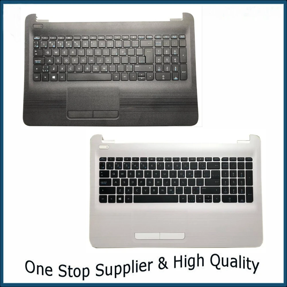 Original Laptop touchpad/Keyboard/upper Case/Cover/Housing/shell for HP 15-AC AF AY AJ black and silver
Original Laptop touchpad/Keyboard/upper Case/Cover/Housing/shell for HP 15-AC AF AY AJ black and silver