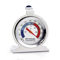 2018 High Quality Refrigerator Freezer Thermometer Stainless Steel Dial Dail TypeType Fridge Temperature Measure Tool image