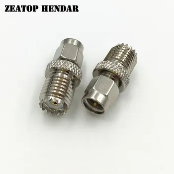 100Pcs Brass SMA Male Jack to Mini UHF Female Plug RF Coaxial Wire Connector for Walkie-Talkie Interphone Adapter High Quality
100Pcs Brass SMA Male Jack to Mini UHF Female Plug RF Coaxial Wire Connector for Walkie-Talkie Interphone Adapter High Quality