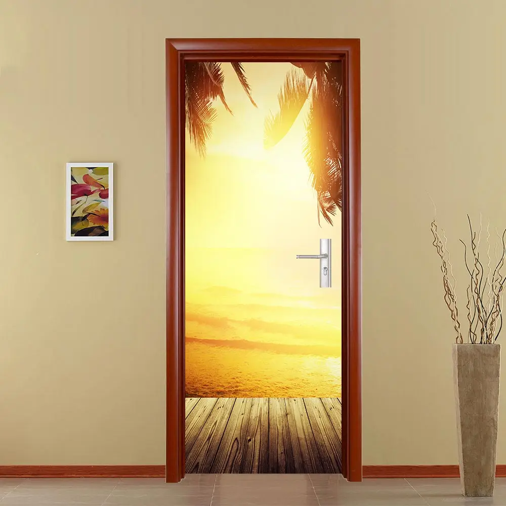 Newest 3D Sunshine Scenery Door Sticker DIY Mural Selfadhesive Wallpaper Removable Waterproof Poster Stickers Home Decor Decals
Newest 3D Sunshine Scenery Door Sticker DIY Mural Selfadhesive Wallpaper Removable Waterproof Poster Stickers Home Decor Decals