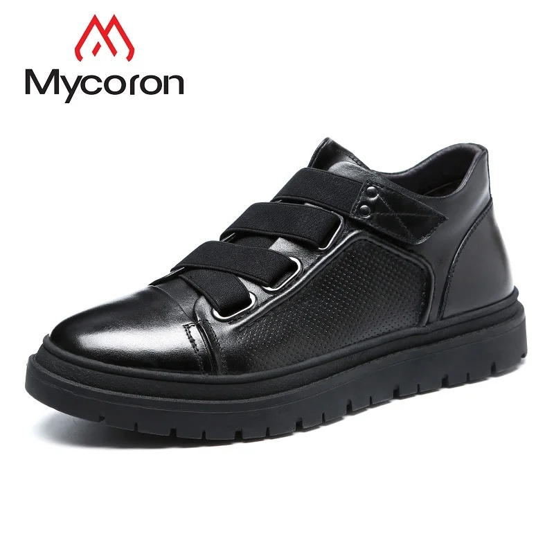 Mycoron Luxury Fashion Brand New Arrival 100% Genuine Leather High-Top Shoes With Zipper Male Soft Platform Bottom Casual Shoes
Mycoron Luxury Fashion Brand New Arrival 100% Genuine Leather High-Top Shoes With Zipper Male Soft Platform Bottom Casual Shoes