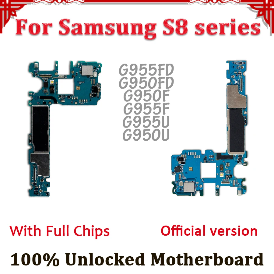 Unlocked for Samsung Galaxy S8 Motherboard,EU version for Galaxy S8/S8 Plus G955F G955FD G955U G950FD G950F G950U Logic Board
Unlocked for Samsung Galaxy S8 Motherboard,EU version for Galaxy S8/S8 Plus G955F G955FD G955U G950FD G950F G950U Logic Board