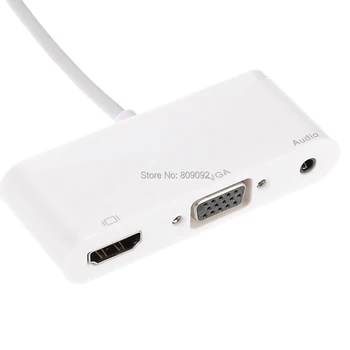4in1 USB 3.1 Type-C to HDMI/VGA/USB 2.0 Hub with 3.5mm Audio Adapter Cable Converter For Macbook Laptop
4in1 USB 3.1 Type-C to HDMI/VGA/USB 2.0 Hub with 3.5mm Audio Adapter Cable Converter For Macbook Laptop
