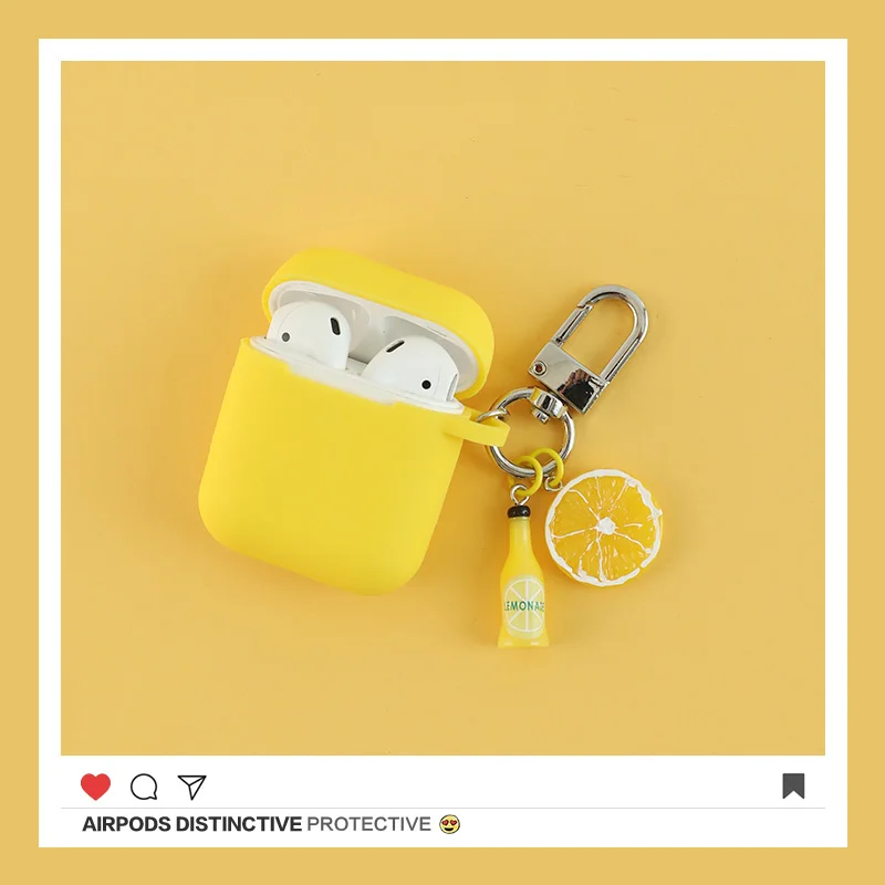 Summer Drink Bottle Fruit Decor Silicone Case for Apple Airpods Accessories Bluetooth Earphone Protective Cover Box Bag Key Ring
Summer Drink Bottle Fruit Decor Silicone Case for Apple Airpods Accessories Bluetooth Earphone Protective Cover Box Bag Key Ring