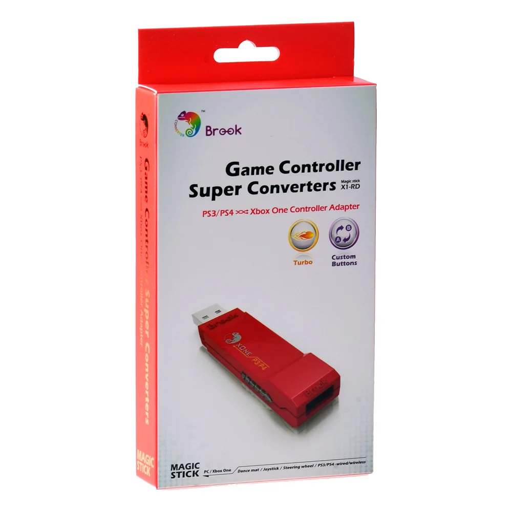 Red Super Brook for PS4 / for PS3 Gaming Controller Adapter Converter to for Xbox One Wireless for PS4 for XBOX 360/ PC
Red Super Brook for PS4 / for PS3 Gaming Controller Adapter Converter to for Xbox One Wireless for PS4 for XBOX 360/ PC