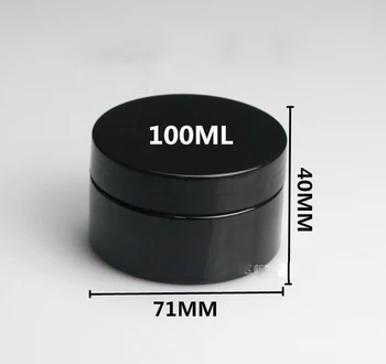 (40pcs)100ml/100g Empty Black Cosmetic Cream Jars PET Container Powder Mask Cream Bottle With Plastic Screw Lid
(40pcs)100ml/100g Empty Black Cosmetic Cream Jars PET Container Powder Mask Cream Bottle With Plastic Screw Lid