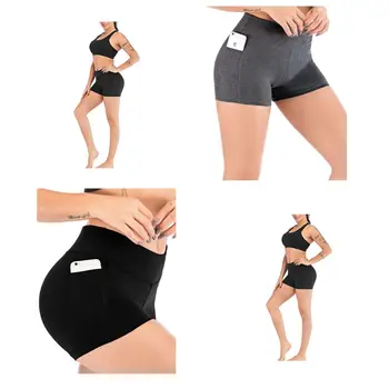 2019 New Women High Waist Butt Lift Workout Shorts Solid Color Compression Biker Sport Shorts Running Athletic With Pocket
2019 New Women High Waist Butt Lift Workout Shorts Solid Color Compression Biker Sport Shorts Running Athletic With Pocket