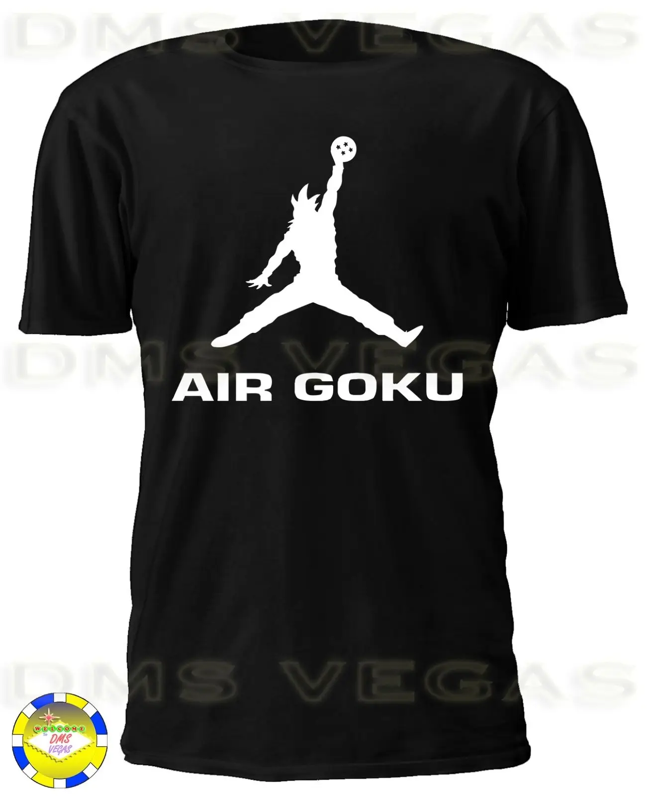Dragon Ball Z Air Goku пародия Забавный Юмор крутая футболка Мужская Бесплатная доставка