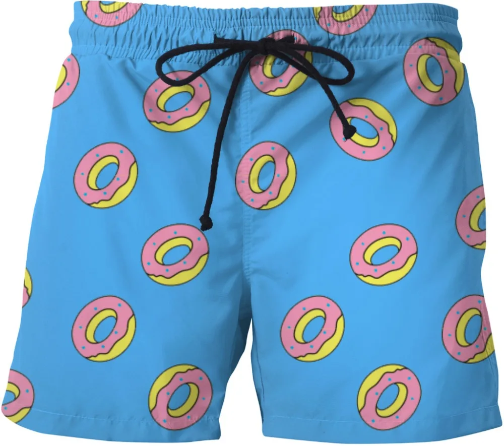 Blue Donut Shorts