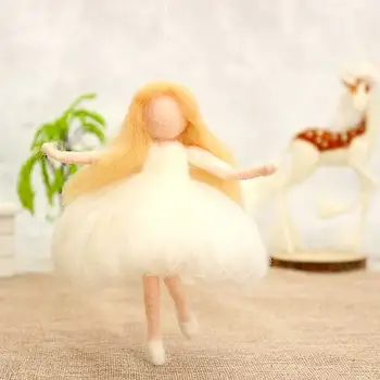 Women Wedding Decoration Angel Fairy Girls Wool Needle Felting Gift For Christmas Birthday DIY Handcraft Material
Women Wedding Decoration Angel Fairy Girls Wool Needle Felting Gift For Christmas Birthday DIY Handcraft Material