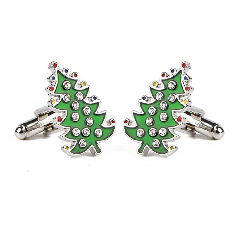 Mens Fashion Cufflinks Spring Green Christmas Tree Shaped Fashion Cuff Links Fathers Day Gift
Mens Fashion Cufflinks Spring Green Christmas Tree Shaped Fashion Cuff Links Fathers Day Gift