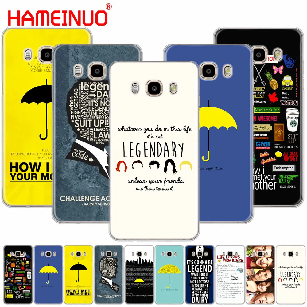 HAMEINUO Как я встретил вашу маму himym цитаты чехол для телефона Samsung Galaxy J1 J2 J3 J5 J7 MINI ACE