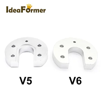 5pcs V5 V6 Aluminum Mount Plate U-shaped For Hotend J-head Hot End For Reprap Part Aluminium U shaped 3D Printer
5pcs V5 V6 Aluminum Mount Plate U-shaped For Hotend J-head Hot End For Reprap Part Aluminium U shaped 3D Printer