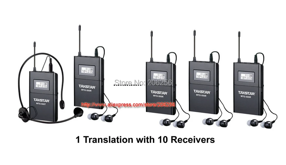 Takstar WTG-500 беспроводная акустическая трансмиссионная система тур руководство