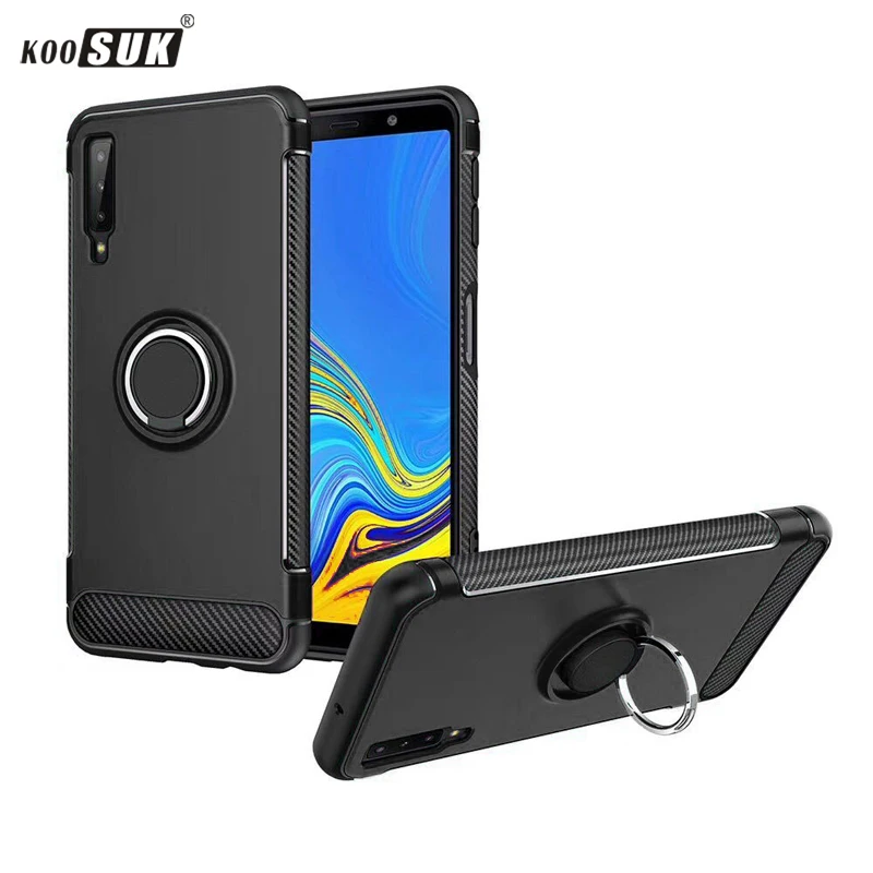 SM-A750F Case Armor Full Protection Ring Magnetism Holder Shockproof TPU+PC For Samsung Galaxy A7 2018 Cover Back Shell Coque
SM-A750F Case Armor Full Protection Ring Magnetism Holder Shockproof TPU+PC For Samsung Galaxy A7 2018 Cover Back Shell Coque