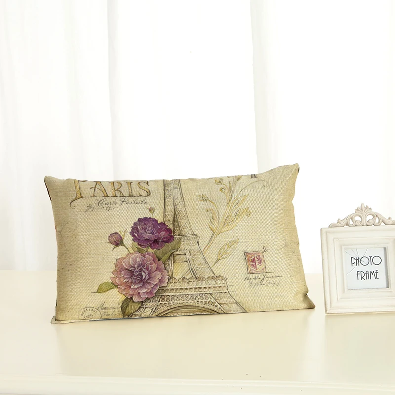 Landscape architecture Cushion Covers Home decoration 30x50 Decorative Beige Linen Pillow Case
Landscape architecture Cushion Covers Home decoration 30x50 Decorative Beige Linen Pillow Case