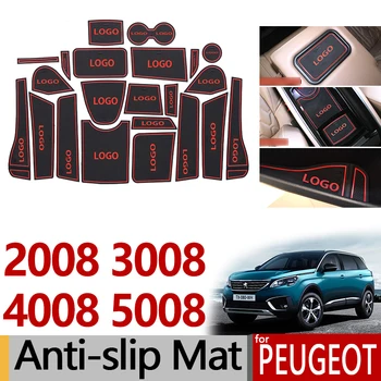 Anti-Slip Rubber Gate Slot Cup Mat for Peugeot 2008 3008 MK1 4008 5008 MK2 5008GT GT 2016 2017 2018 2019 Accessories Stickers
Anti-Slip Rubber Gate Slot Cup Mat for Peugeot 2008 3008 MK1 4008 5008 MK2 5008GT GT 2016 2017 2018 2019 Accessories Stickers