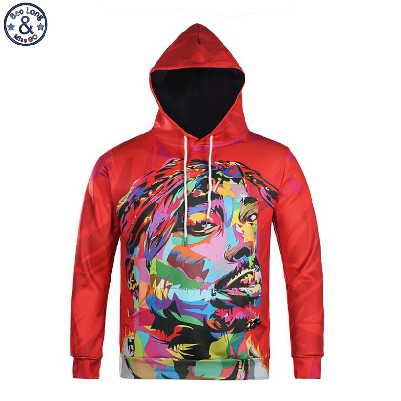 Mr.BaoLong brand new man's drawstring hooded hoodies Tupac 3D printed hooded sweatshirts man H91
Mr.BaoLong brand new man's drawstring hooded hoodies Tupac 3D printed hooded sweatshirts man H91