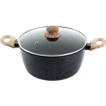 24cm Diameter Thickened Aluminum alloy Cooking Pot With Glass Cover Dual Handles Cookware non-stick Soup & Stock Pots mx4111756
24cm Diameter Thickened Aluminum alloy Cooking Pot With Glass Cover Dual Handles Cookware non-stick Soup & Stock Pots mx4111756
