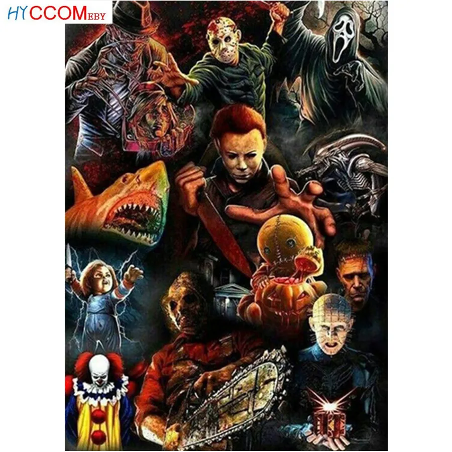 5D Diy Diamond Painting Horror People Cross Stitch Painting Rhinestone Decoration Home Cartoon Diamond Embroidery Wall Sticker
5D Diy Diamond Painting Horror People Cross Stitch Painting Rhinestone Decoration Home Cartoon Diamond Embroidery Wall Sticker