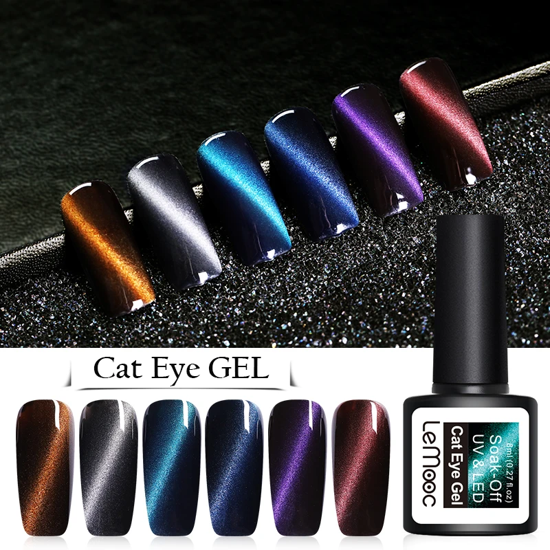 LEMOOC 3D Chameleon Cat Eyes UV Gel Polish Soak Off Magnetic Nail Varnish Nail Art Semi Permanent Led UV Gel
LEMOOC 3D Chameleon Cat Eyes UV Gel Polish Soak Off Magnetic Nail Varnish Nail Art Semi Permanent Led UV Gel