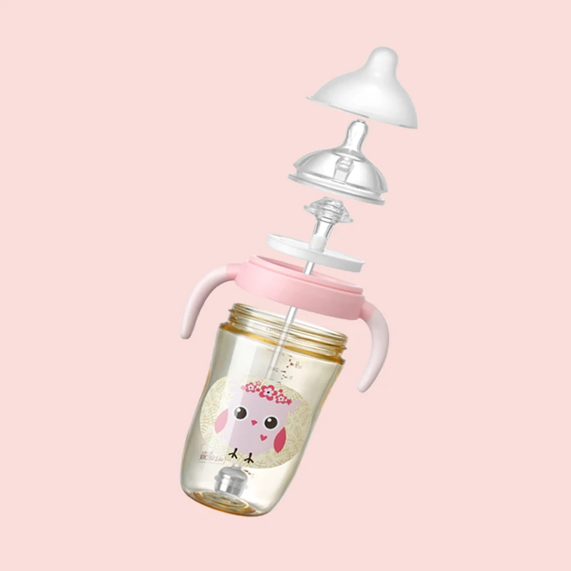 VALUEDER Hot Sale baby bottle 2019 New Arrival Unique Design PPSU Straw Feeding Bottle with Handle
VALUEDER Hot Sale baby bottle 2019 New Arrival Unique Design PPSU Straw Feeding Bottle with Handle